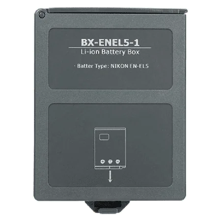 BX-ENEL5-1 Battery Box for Nikon ENEL5, DIN-Rail Mount, 15 cm Cable
