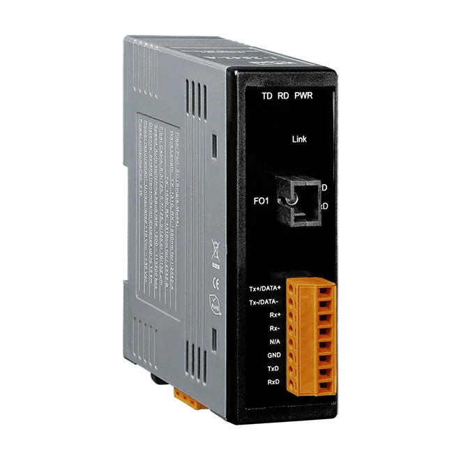 I-2542-B Single-Strand Fibre Converter, RS-232/422/485 to SC Single-Mode 15 km