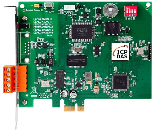 PEX-CPM100-T PCI Express CANopen Master Board, 1 Port, 5-Pin Screw Terminal