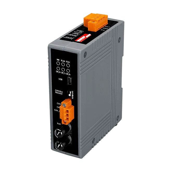 I-2533T-FD CAN/CAN FD to Multi-mode Fiber Bridge, 2 km ST