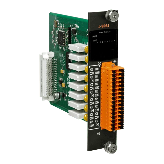 I-9064 Power Relay Output Module, 8-ch Form A