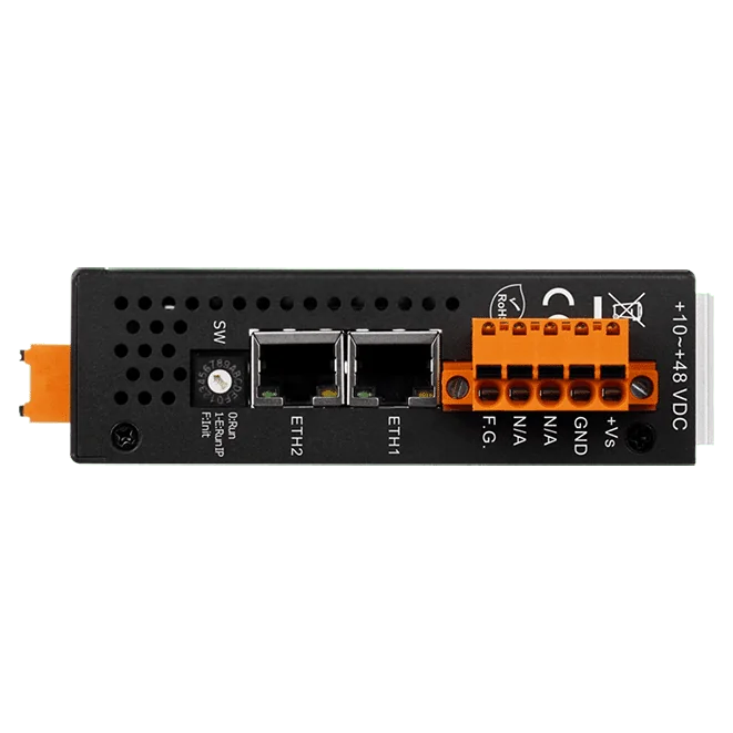 ET-2228CIS Ethernet I/O Module, 8-ch Analog Output with 2-port Switch
