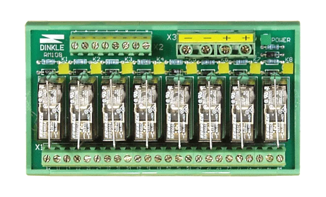 RM-108 8-ch Form C Relay Module, 16 A Power Relay Board