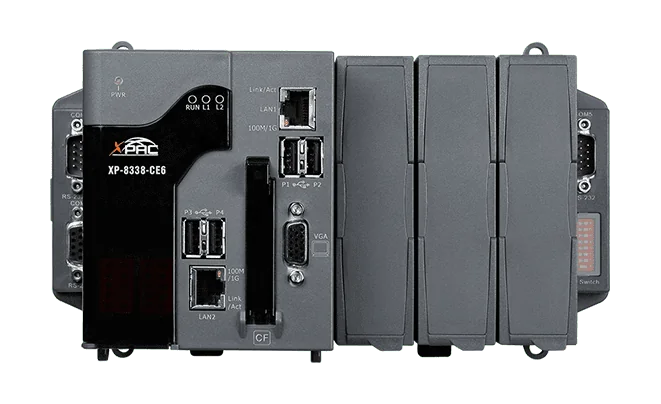 XP-8338-CE6 Win-GRAF PAC, 3-Slot x86 Dual-Core Controller with WinCE 6.0