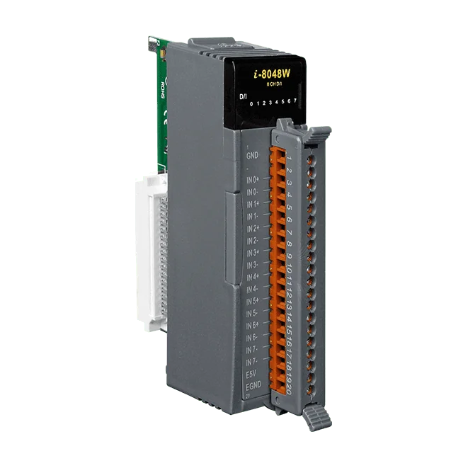 I-8048W-G 8-ch Digital Input Module with Interrupt, Dry/Wet Contact