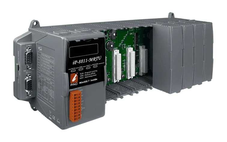 iP-8811-MRTU 8-Slot Modbus RTU I/O Expansion Unit for I-8K and I-87K Modules