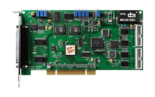PCI-1802LU Universal PCI Multifunction Board, 330 kS/s 32-ch AI