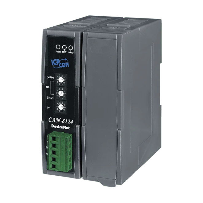 CAN-8124-G DeviceNet Remote I/O Unit with 1 I/O Slot