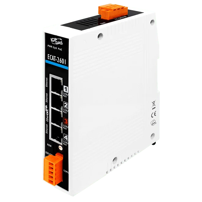 ECAT-2601 EtherCAT MainDevice Gateway for Modbus and OPC UA