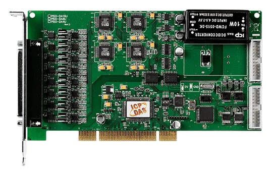 PISO-DA16U PCI 16-ch 14-bit Isolated Analogue Output Board