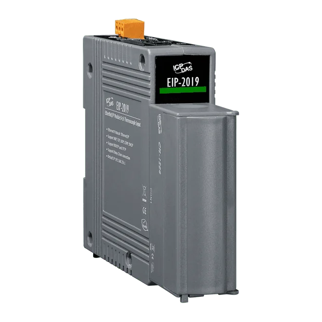 EIP-2019/S EtherNet/IP Module (Isolated 8-ch Universal Analog Input), with CN-1824 Daughter Board