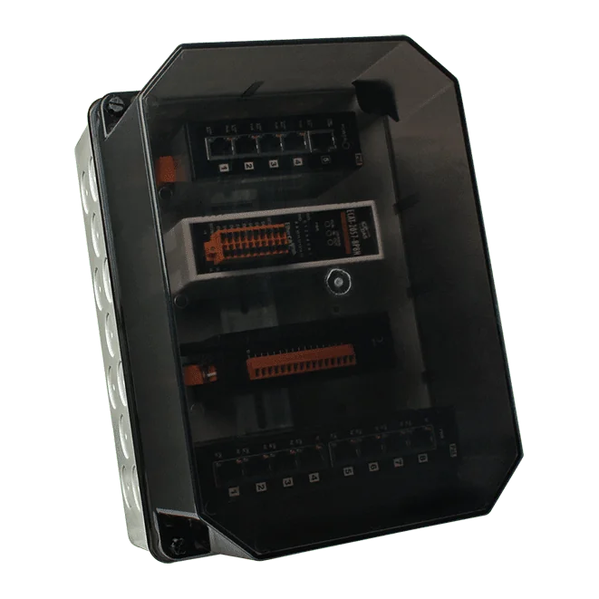 I-25166-ENC IP66 Industrial Enclosure with DIN-Rail, 255 x 181 x 166 mm