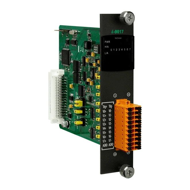 I-9017 16/8-ch Voltage/Current Analog Input Module, 90 KS/s