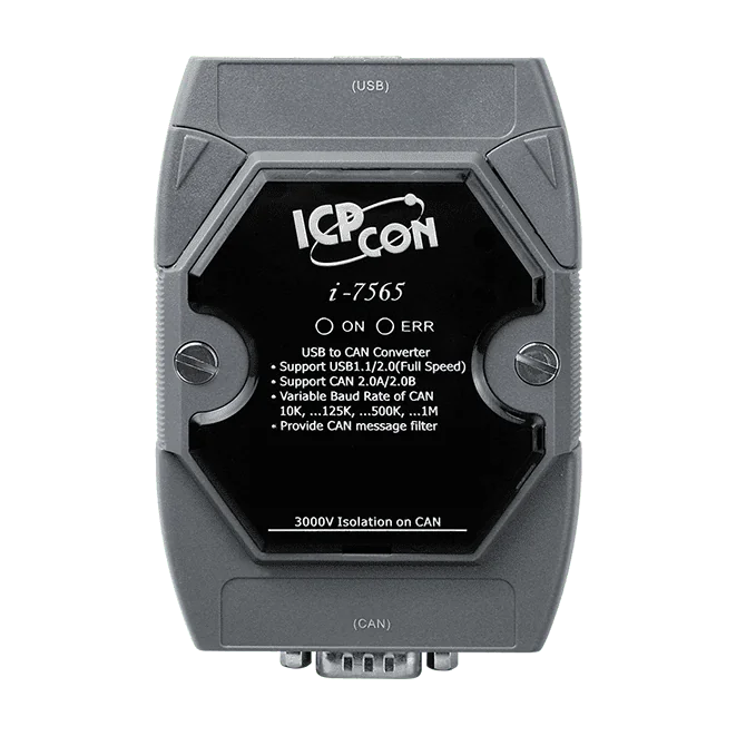 I-7565-G Intelligent USB to CAN Converter, 3000 Vrms Isolated CAN Port
