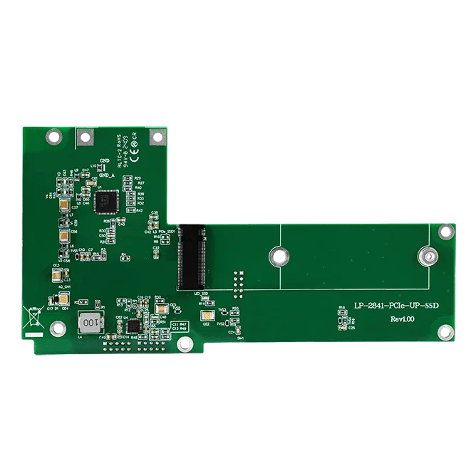 LP-2841-PCIe-UP-SSD M.2-2280 SSD Expansion Board for PCIe Gen3