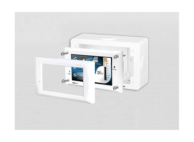 EWB-T43F2 External Wall Mounting Box for 4.3-inch Unit