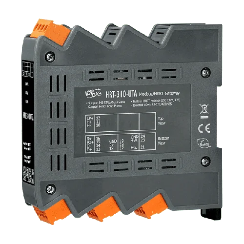 HRT-310-UTA Modbus RTU/ASCII to HART Gateway, -40 ℃ Application
