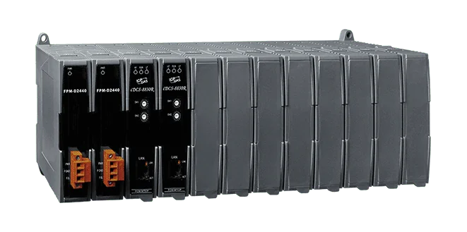 iDCS-8830 Redundant Distributed Modular I/O System, 8-slot Modbus/TCP