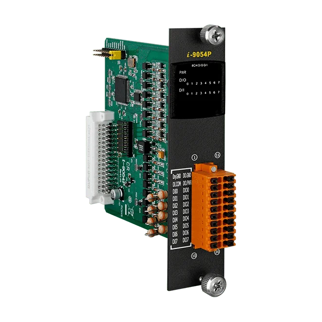 I-9054P Isolated 8-ch DI / 8-ch DO Module, Open Collector Sink Output
