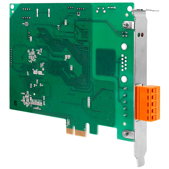 PEX-CM100-T PCI Express Programmable CAN Board, 1-Port CAN 2.0A/2.0B