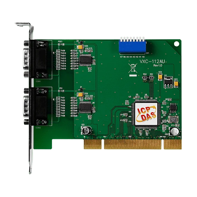 VXC-112AU Universal PCI Serial Board, 2-Port RS-232 Communication Card