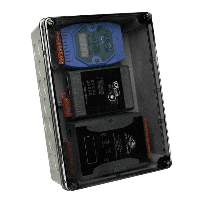 I-25091-ENC IP66 Industrial Enclosure with Built-in DIN-Rail
