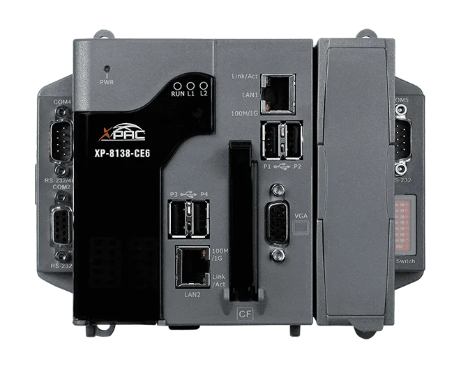 XP-8138-CE6 Win-GRAF PAC (Soft PLC), x86 1 GHz Dual-Core, Windows CE 6.0