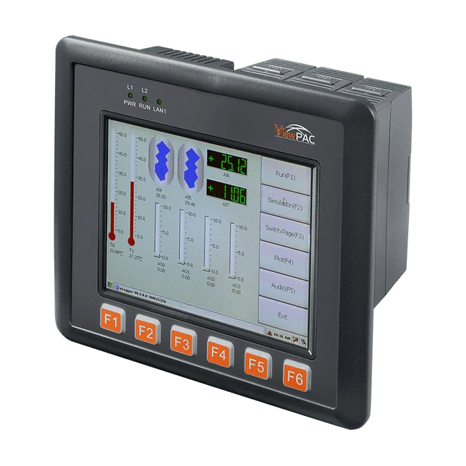 VP-1231-CE7 5.7" WinCE ViewPAC with Cortex-A8 CPU and 3 I/O Slots