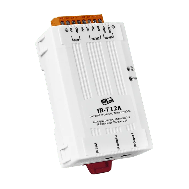 IR-712A-5 Universal IR Learning Module, 2x IR Output, RS-232/RS-485