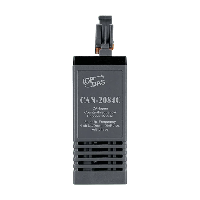 CAN-2084C CANopen Slave Counter/Frequency Input Module, 4/8-ch