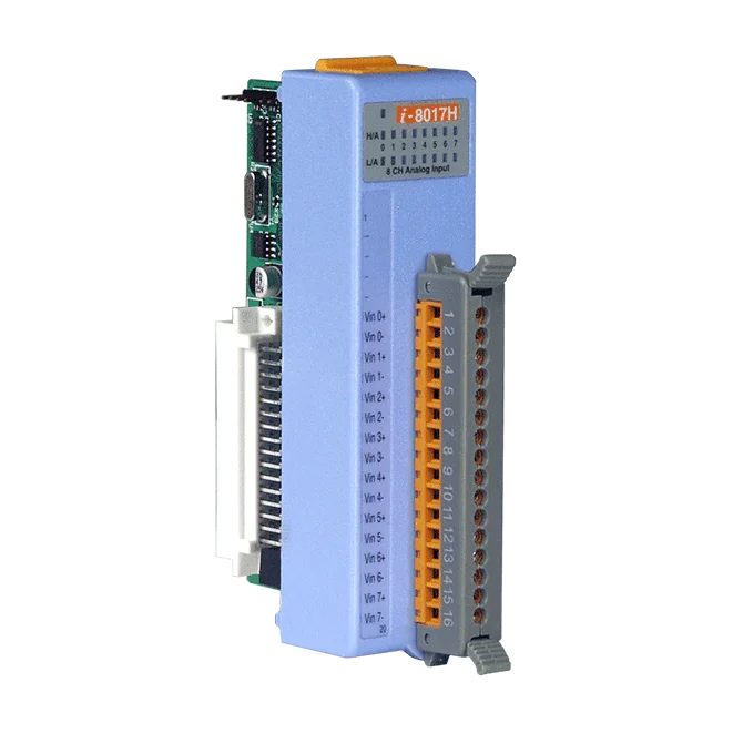 I-8017H 8-ch Differential Analog Input Module, 14-bit, Voltage/Current