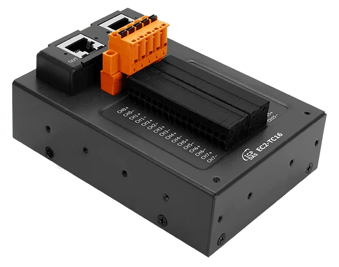EC2-TC16 EtherCAT Slave I/O Module, 16-ch Thermocouple Input