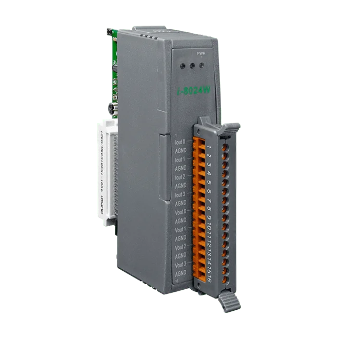 I-8024W-G 4-Channel Analog Output Module, ±10 VDC / 0 ~ +20 mA