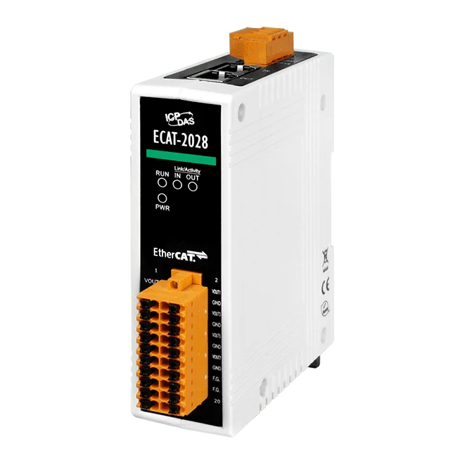 ECAT-2028 EtherCAT I/O Module, 8-ch Isolated Analog Output