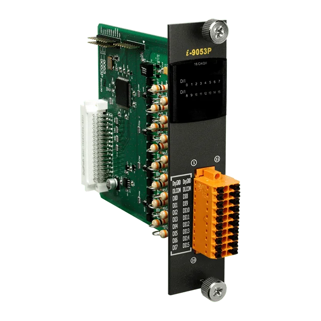 I-9053P 16-ch Isolated Digital Input Module, Dry and Wet Contact