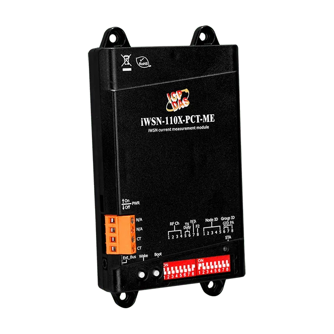 iWSN-110X-PCT-ME Current Sensing Module, 1-ch Split-core CT, 433 MHz RF