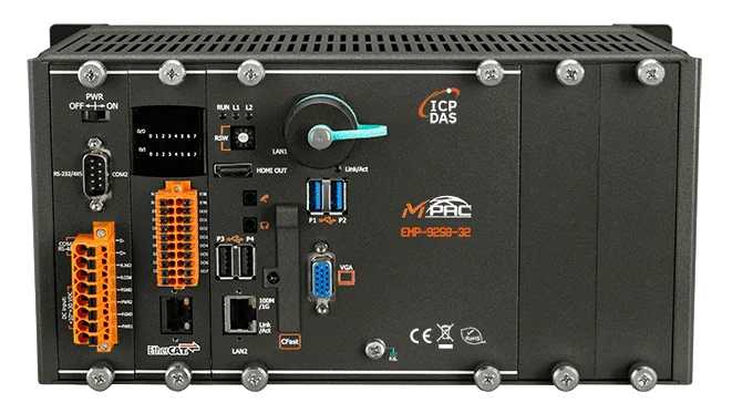 EMP-9258-32 EtherCAT Motion Controller, 32-axis, Win-GRAF, 2 Slots