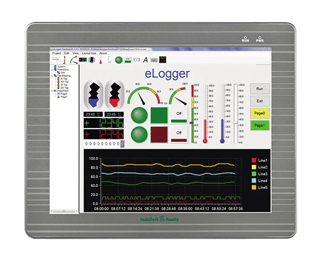 IWS-6201-CE7 15-inch InduSoft ViewPAC Touch PAC, WinCE 7.0, 300 Tags