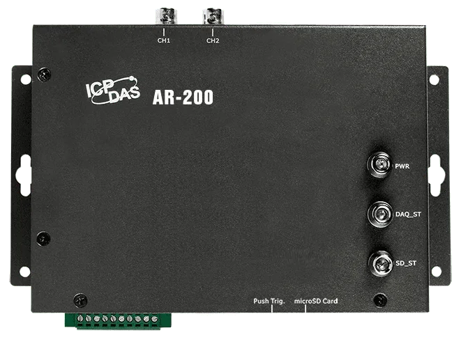 AR-200 Accelerometer Data Logger, 2-ch IEPE Input