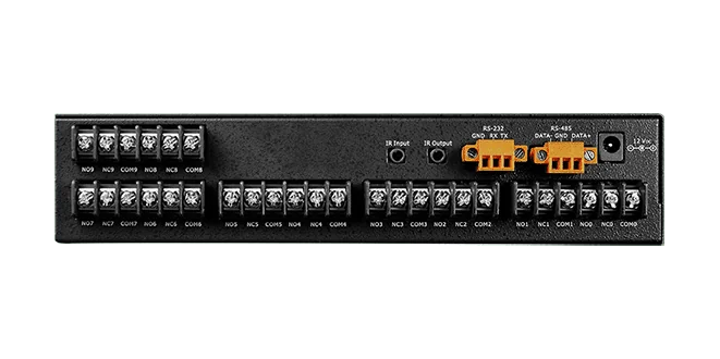 IR-310-RM IR-Controlled 10-Channel High Power Relay Module, Modbus RTU