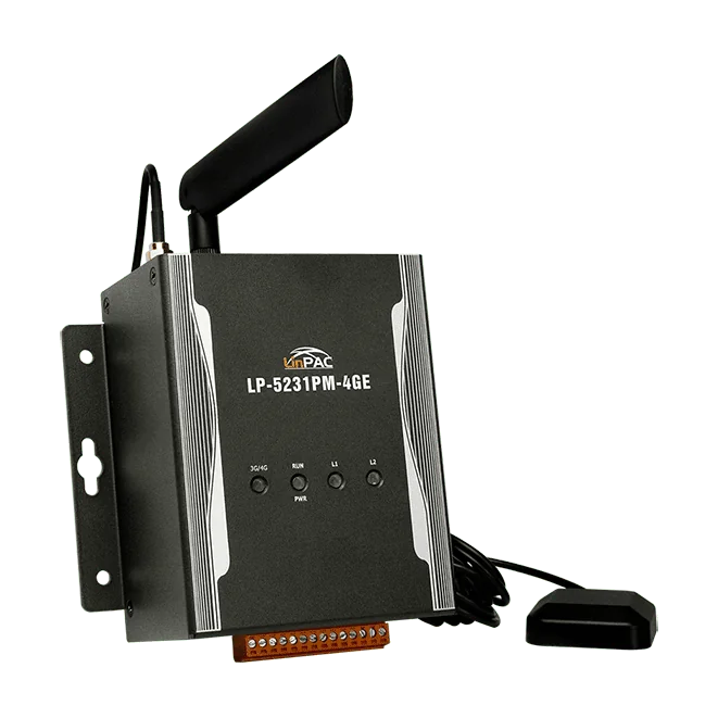LP-5231PM-4GE 4G Linux PAC with Cortex-A8 CPU, GPS and XV-Board Expansion