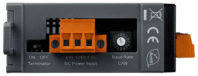 I-2533-UTA CAN to Multi-mode Fiber Bridge, -40 to 75 °C