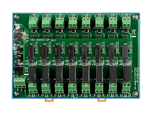DN-848VI-150V 8-Channel Voltage Attenuator, ±150 Vpp Input, Isolated