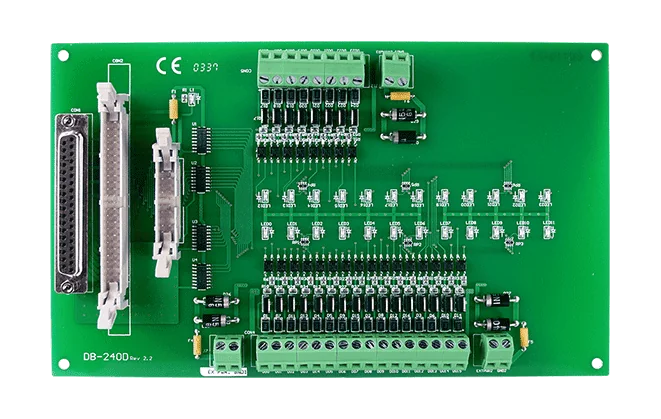DB-24OD 24-ch Open-Drain Output Daughter Board, 400 mA per Channel