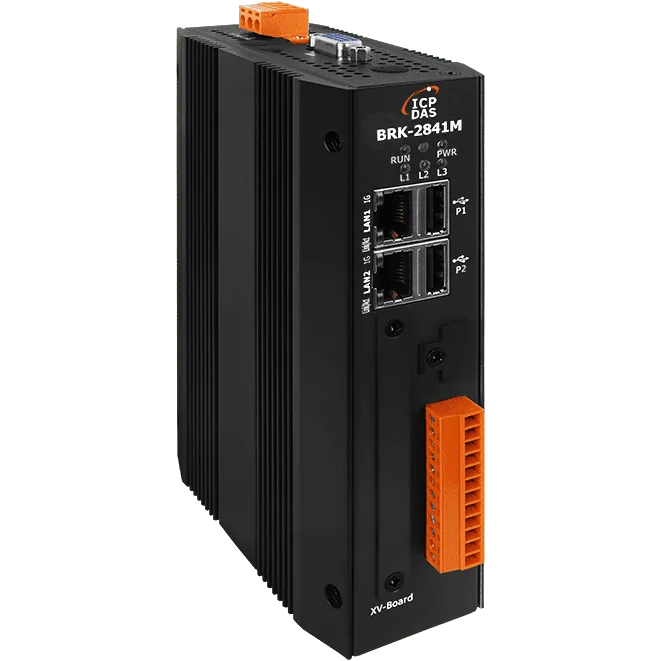 BRK-2841M IIoT MQTT Communication Server, Quad-core ARM, 2 Ethernet Ports