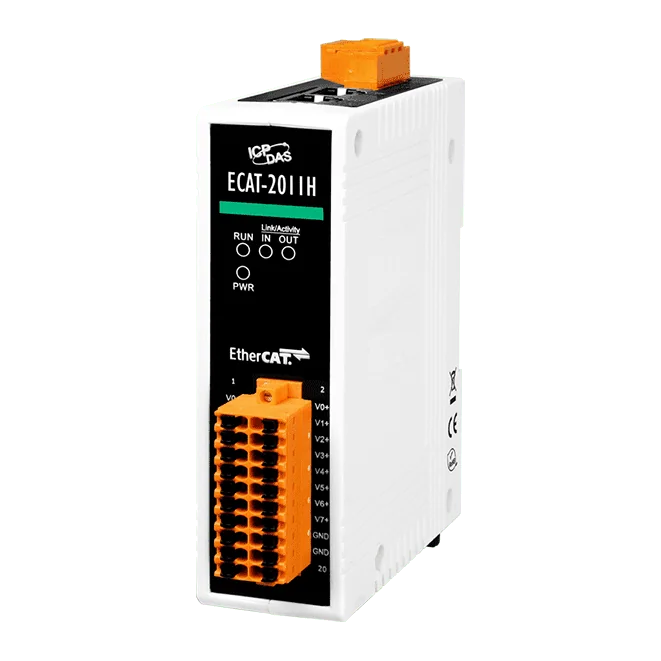 ECAT-2011H EtherCAT I/O Module, 12-bit 16-ch Analog Input