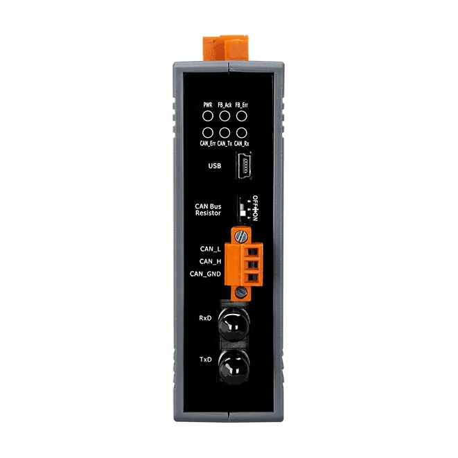 I-2533T-FD CAN/CAN FD to Multi-mode Fiber Bridge, 2 km ST