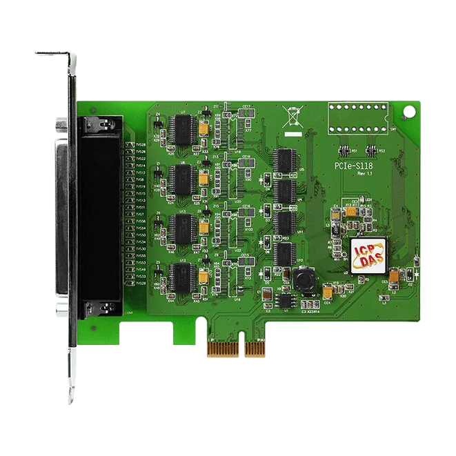 PCIe-S118/D2 PCI Express Serial Board, 8-Port RS-232