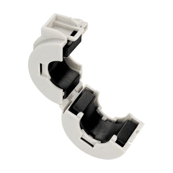 CD-002 EMI Ferrite Split/Snap-On Core for Round Cables, Pack of 10
