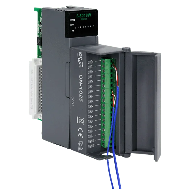 I-8018W-G/S1 8-Channel High Speed Thermocouple Input Module, Includes CN-1825 Daughter Board